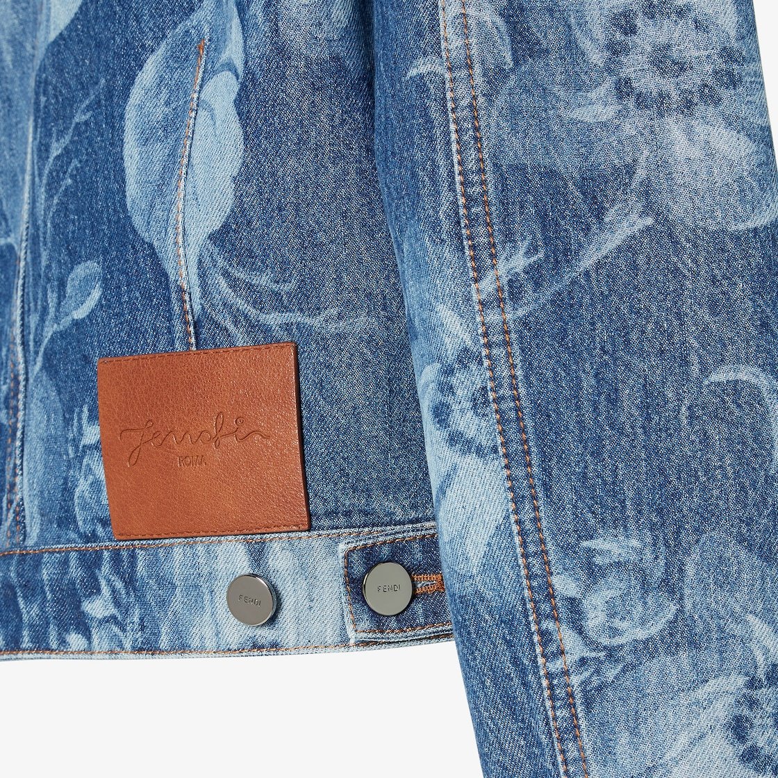 FENDI BLUE DENIM JACKET 