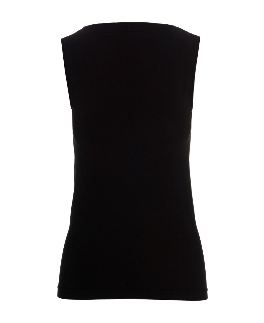 Wolford Aurora Crewneck Stretch-jersey In Black