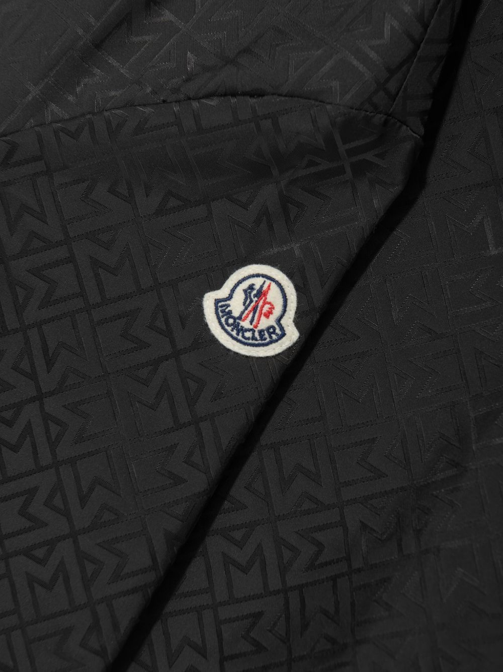 Moncler Long Sleeve Casual Jacket In Black