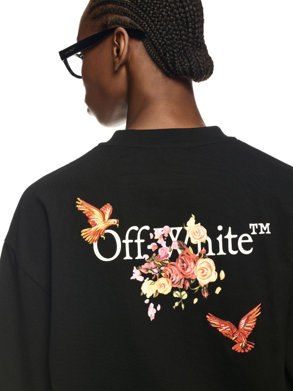 Off-white Bookish T-shirt In Black
