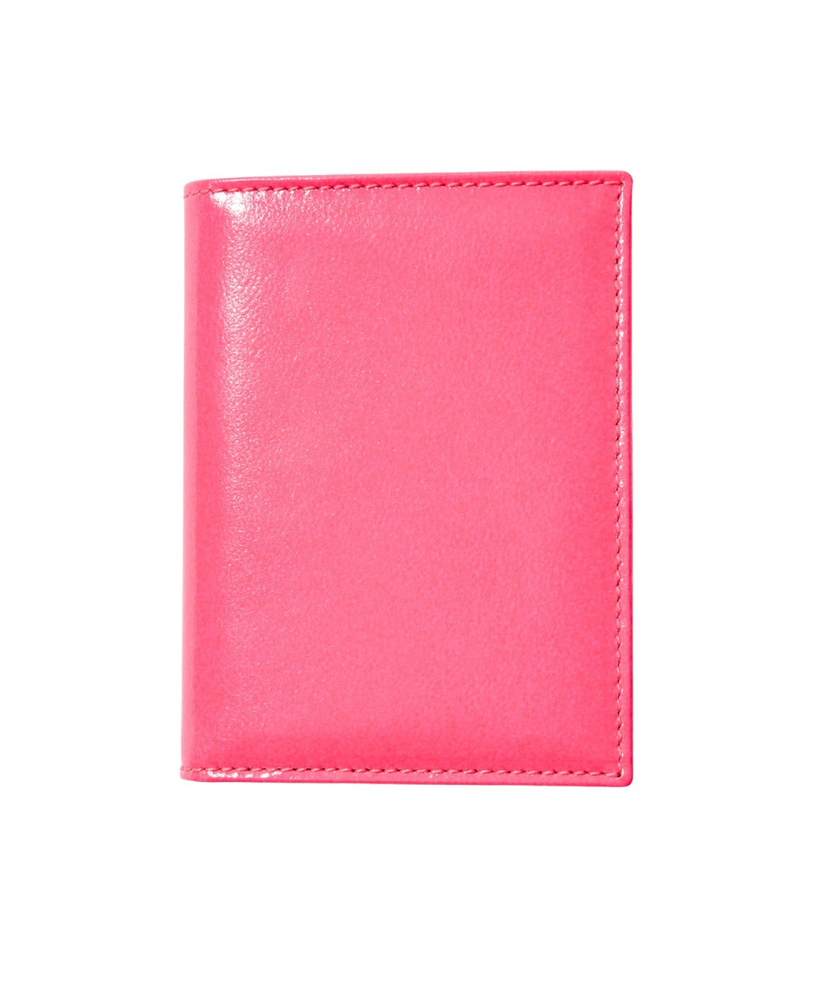 Comme Des Garçons Folding Wallet In Pink
