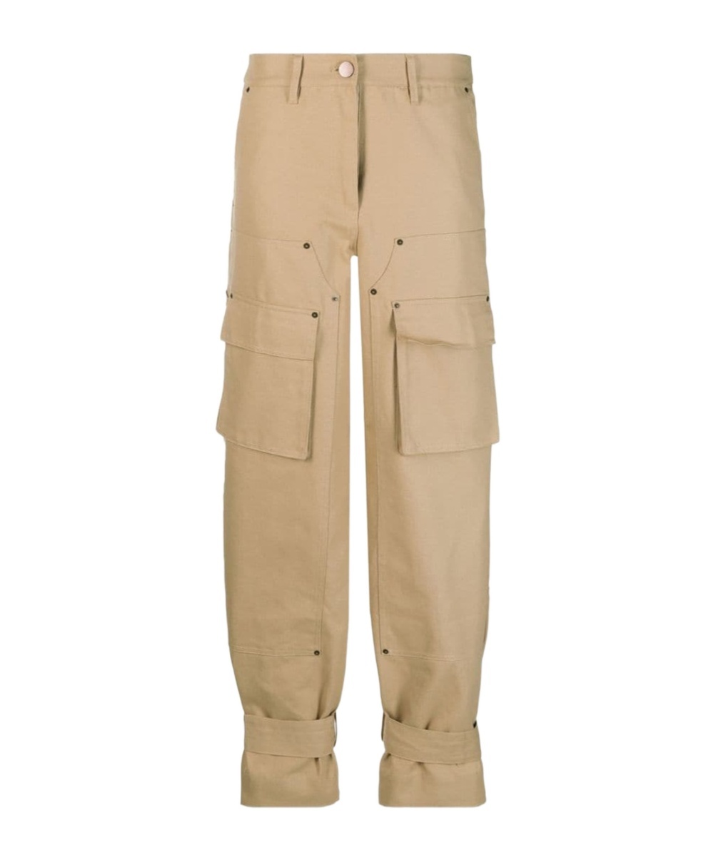 Remain Birger Christensen Belt-loop Overalls In Nude