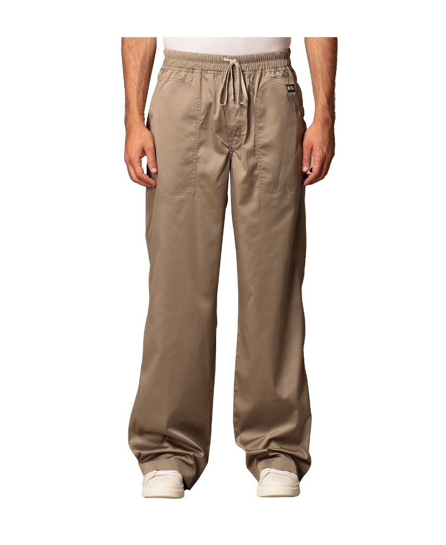 Rick Owens Drkshdw Wide-legged Casual Pants In Brown