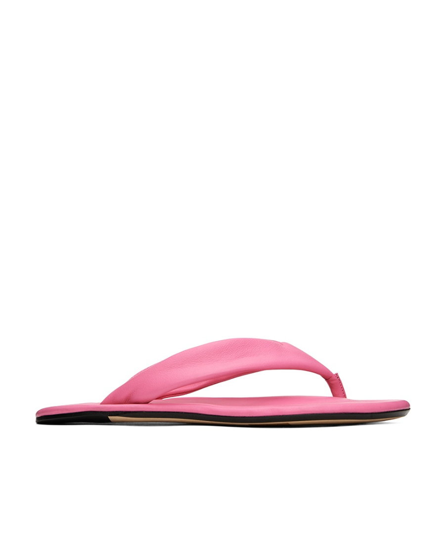 Shop By Far Dasha Flip Flops In Pink