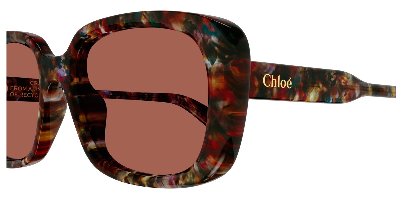 Chloé Square-frame Sunglasses In Brown