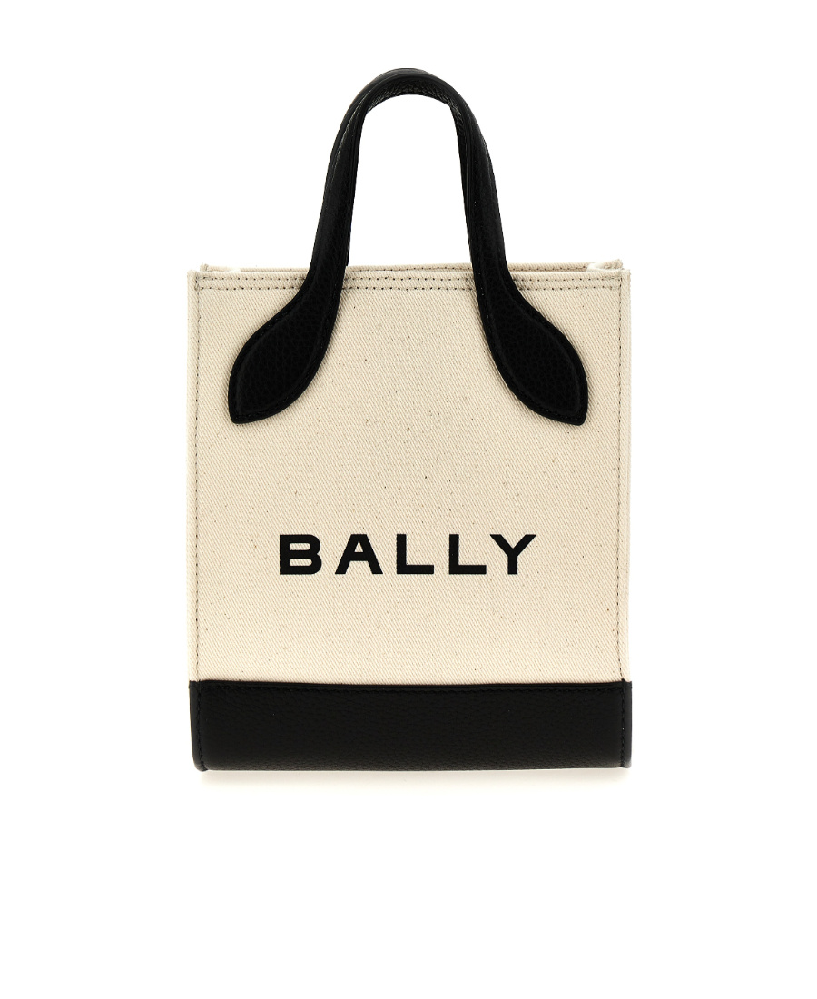 Shop Bally Bar Mini Keep On Tote Bag In Black
