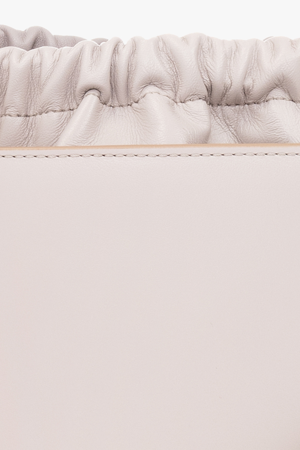 Shop Chloé Sense Leather Bucket Bag In Pink