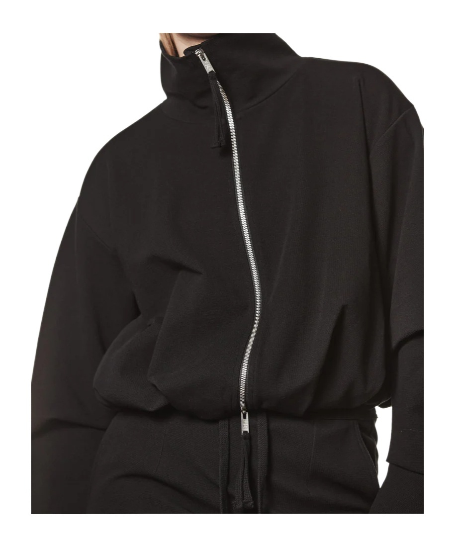 Thom Krom Zip-front Long-sleeves Jacket In Black