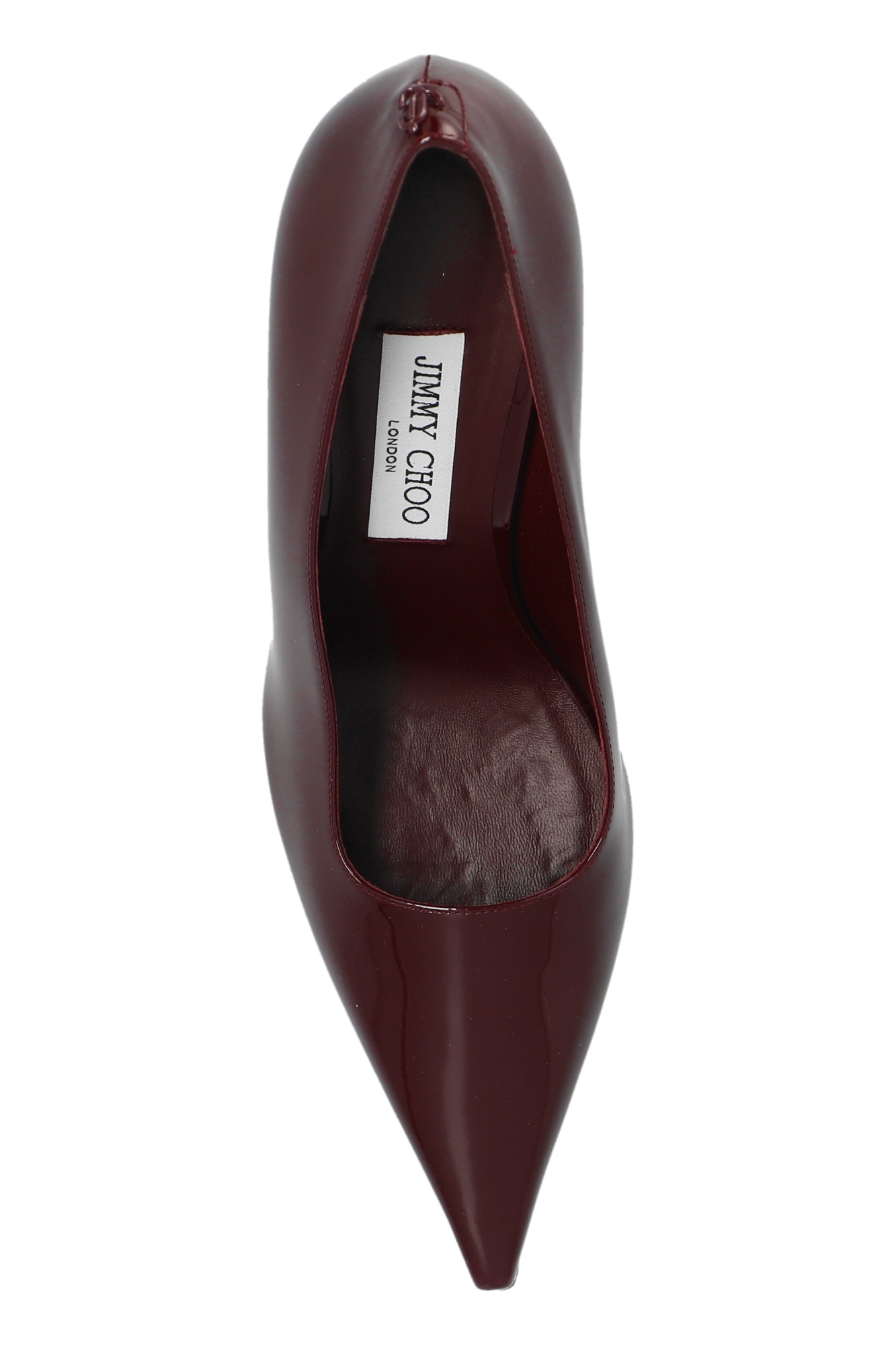Jimmy Choo Ixia Pointed Toe Suede Pumps In Brown
