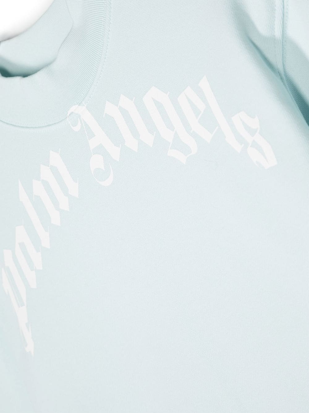 Palm Angels Logo-print Cotton Sweater In White