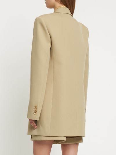 Michael Kors Single-breasted Blazer In Brown