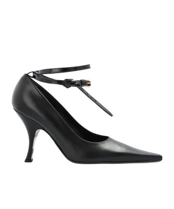 Moschino Pointed High Heels In Black