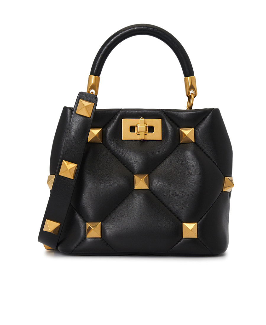 VALENTINO GARAVANI VALENTINO GARAVANI ROMAN STUD SMALL TOTE BAG