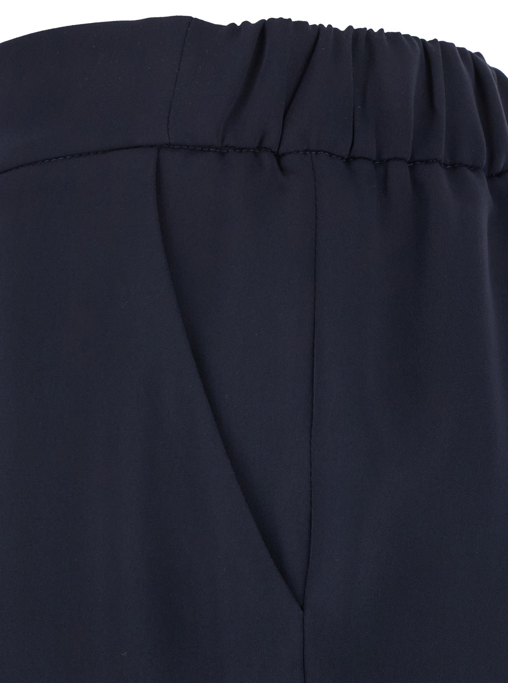 P.A.R.O.S.H ELASTIC BACK WAIST CASUAL PANTS