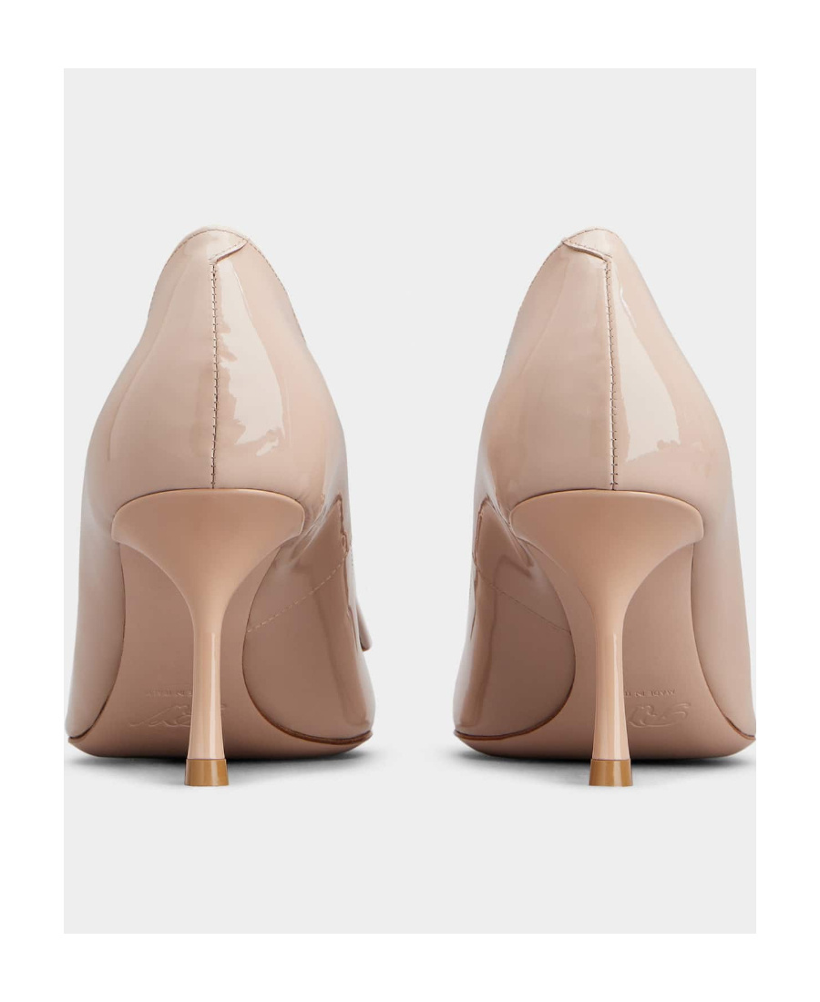 Roger Vivier Viv In The City Pumps In Nude