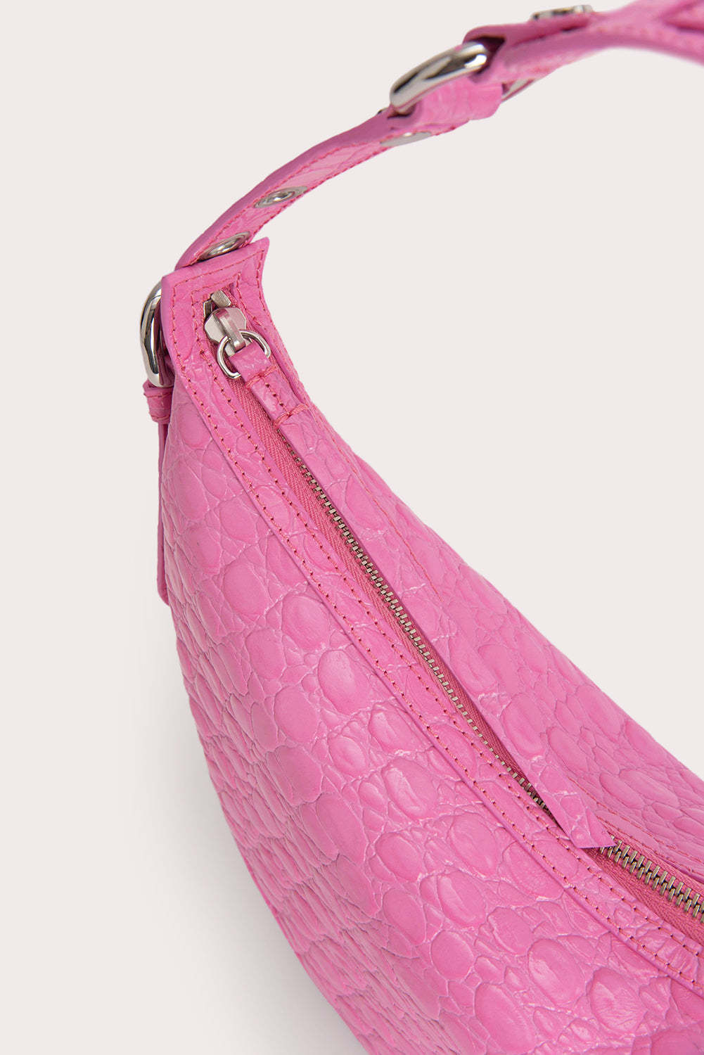 By Far Gib Shoulder Bag In Pink