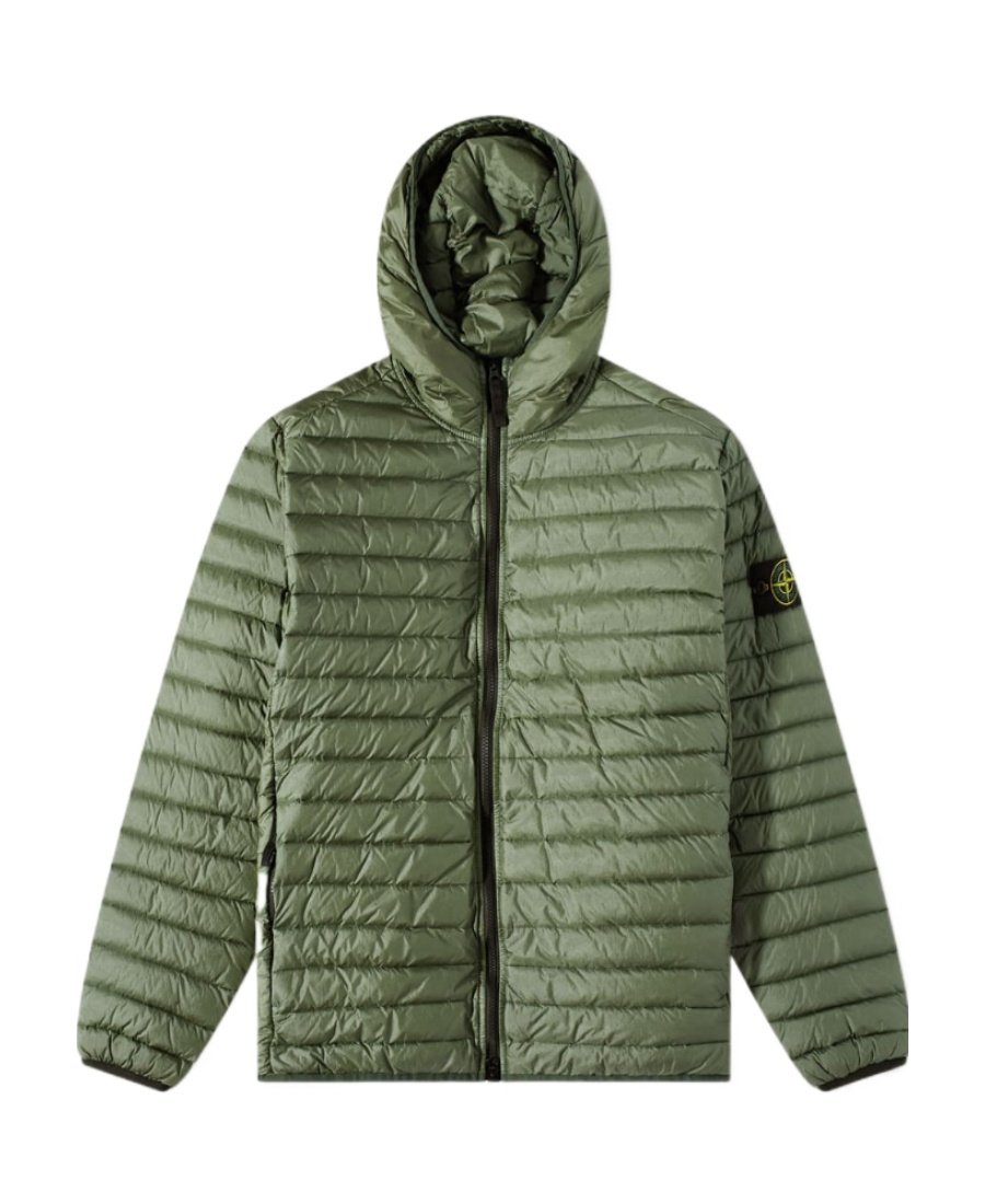 STONE ISLAND COMPASS-PATCH PUFFER JACKET