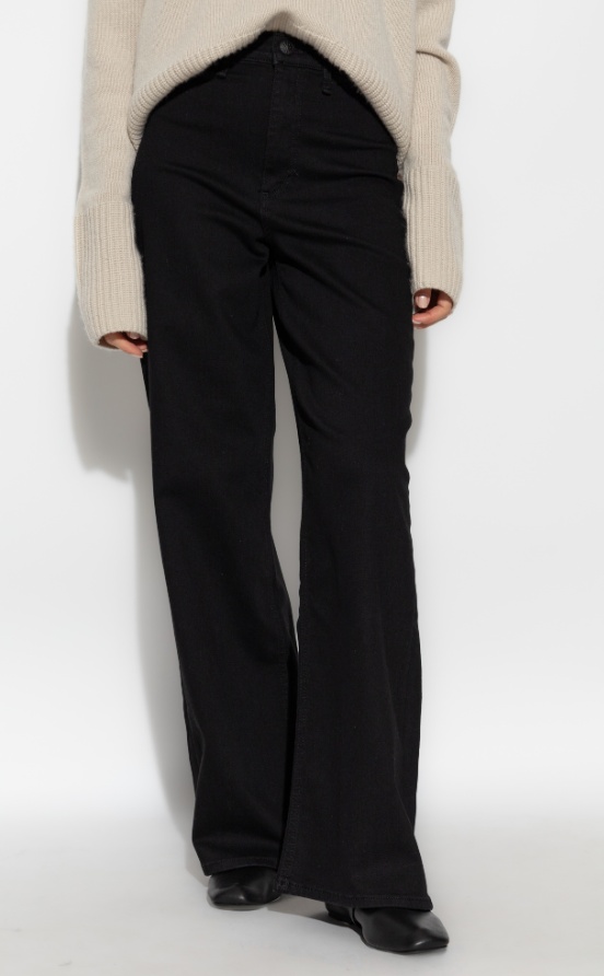 Rag & Bone Belt-loop Jeans In Black