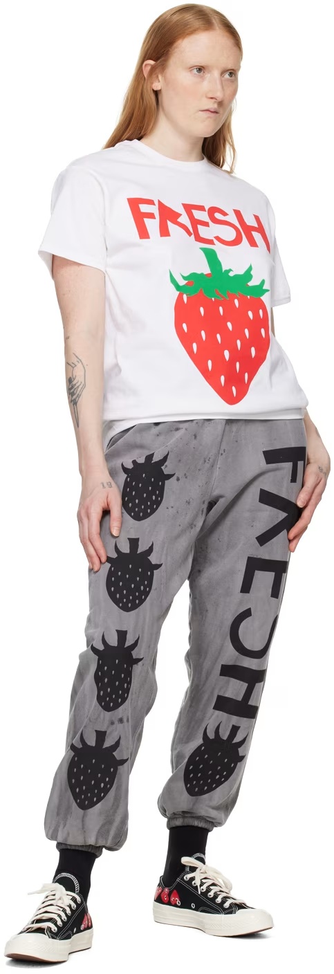 Comme Des Garçons Play X Converse Logo Low-cut Casual Shoes In White