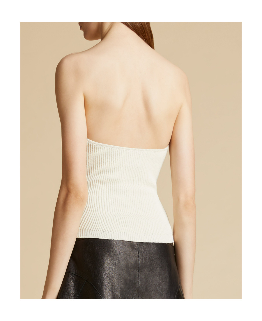 KHAITE KHAITE JERICHO KNITTED TOP