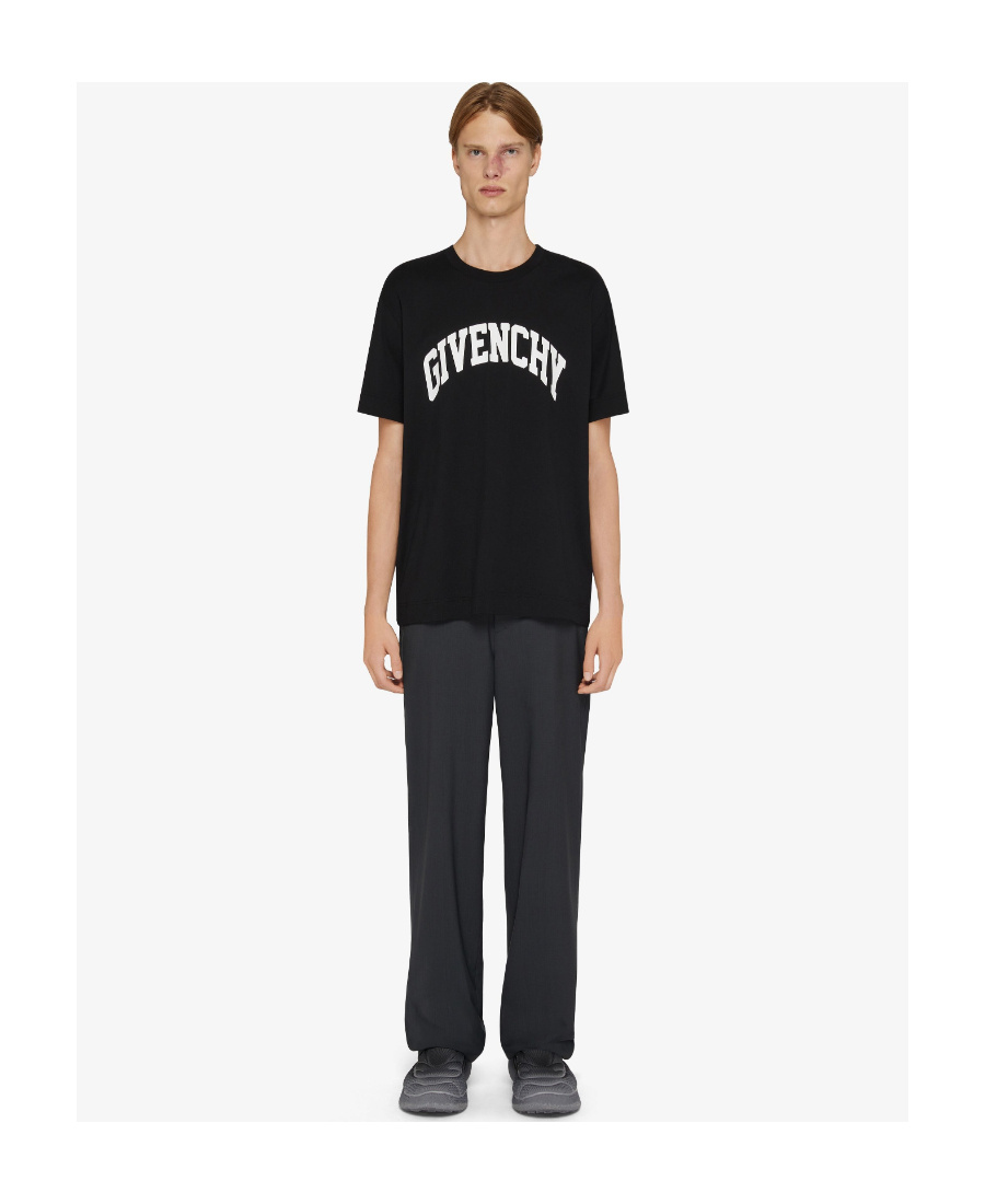 GIVENCHY GIVENCHY LOGO PRINTED CREWNECK T-SHIRT