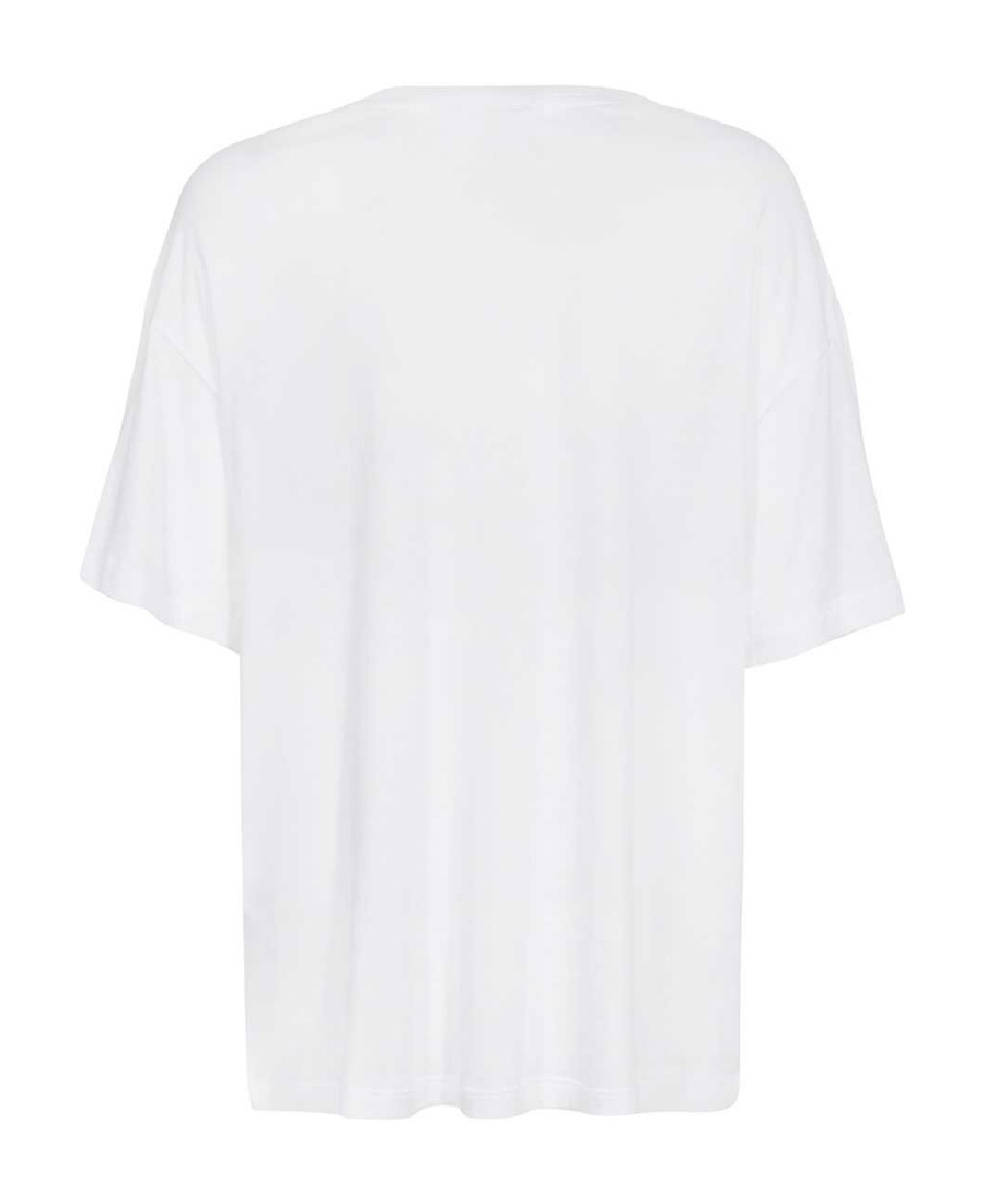 EMPORIO ARMANI FLORAL-PRINT V-NECK T-SHIRT