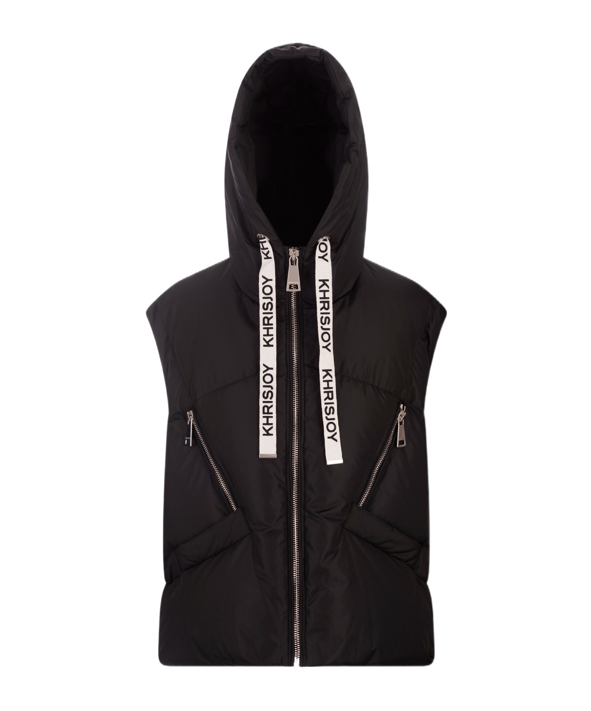 Khrisjoy Padded Vest In Black
