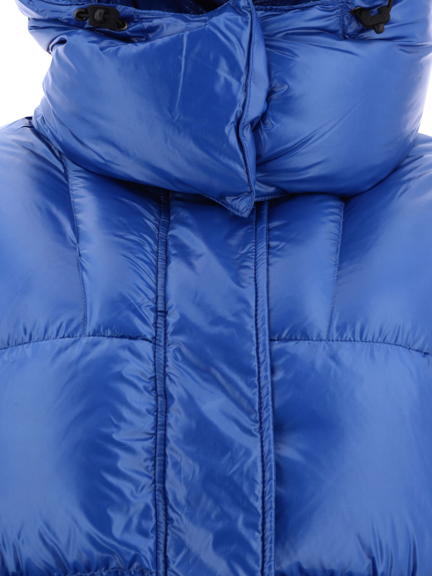 Aspesi Hooded Quilted Jacket Elasticated Cuffs