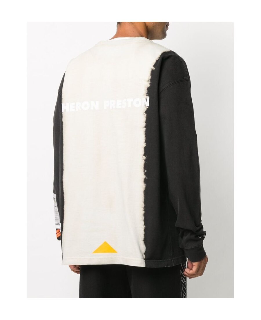 Heron Preston Brushstroke Print T-shirt In White