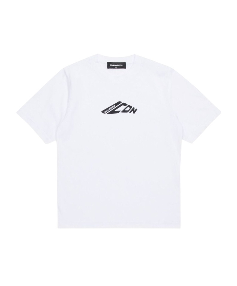 Dsquared2 Loose Fit T-shirt In White
