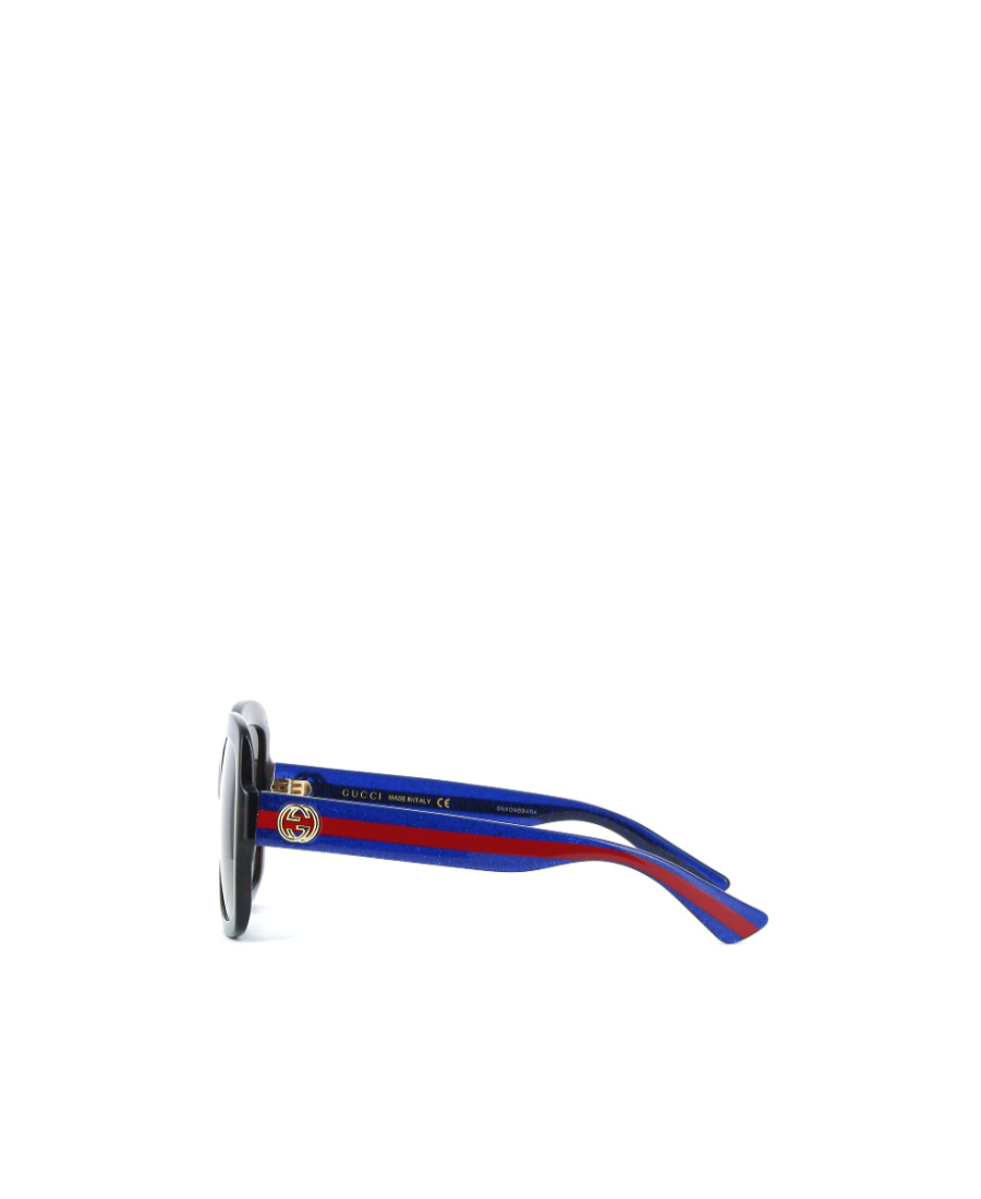 Gucci Logo Square Sunglasses In Multicolor