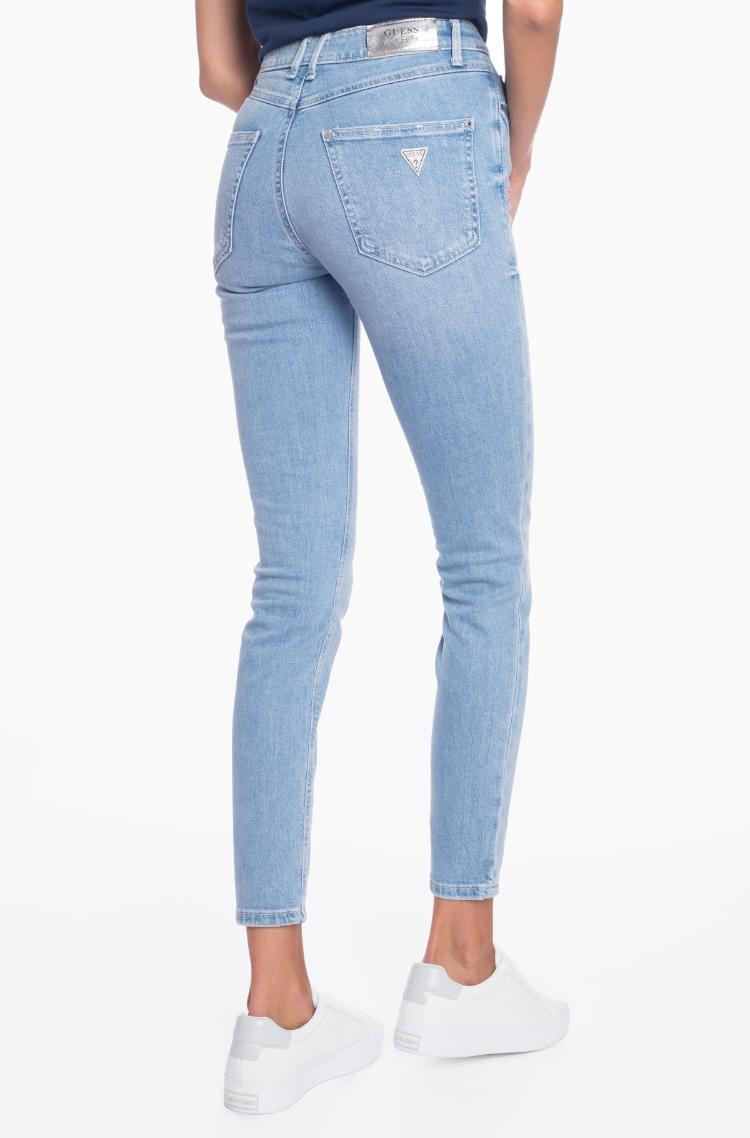 Guess Belt-loop Jeans In Blue