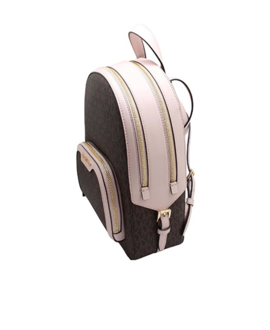 Michael Kors Zipper Backpack In Black