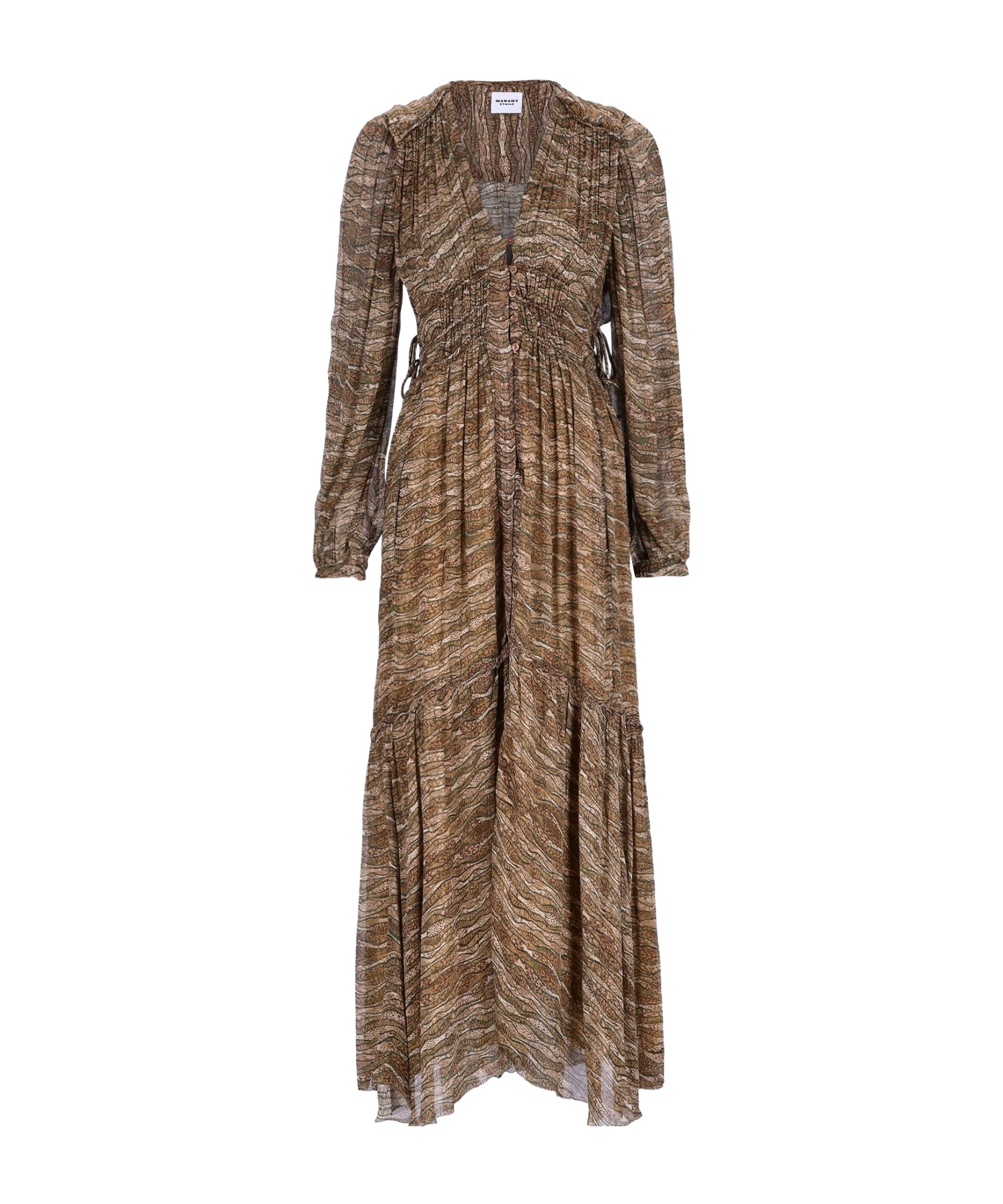 ISABEL MARANT ÉTOILE LONG-SLEEVED DRESS