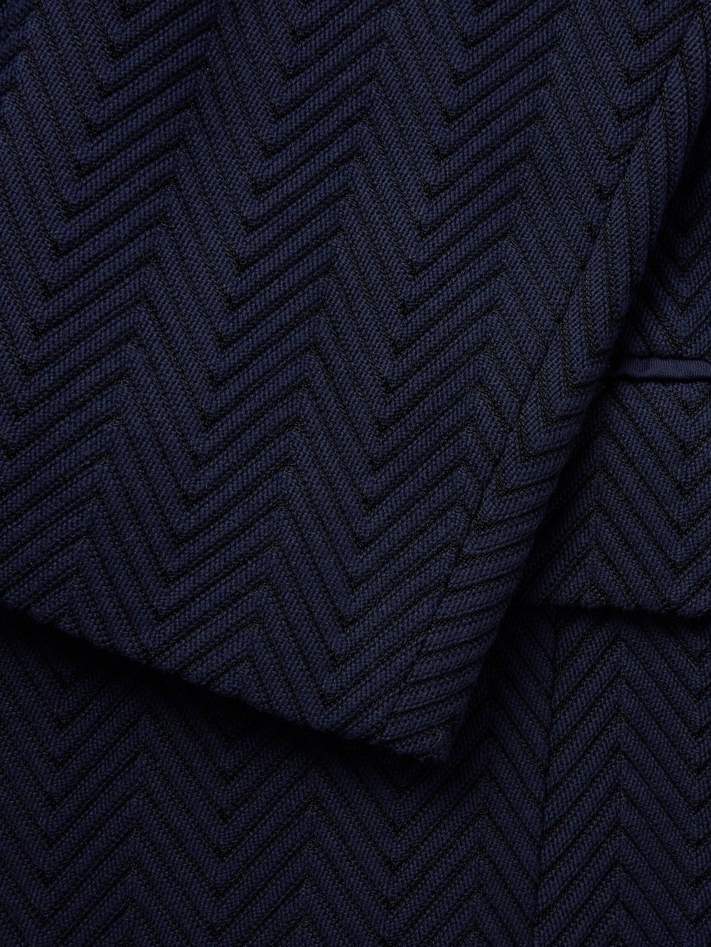 Missoni Single-breasted Chevron Blazer In Black