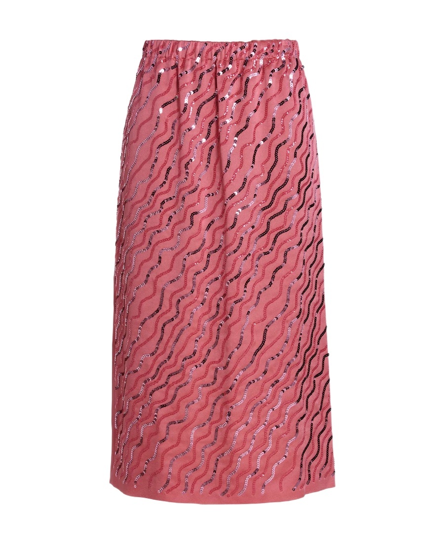 Marni Synthetic Fibers Skirt In Pink