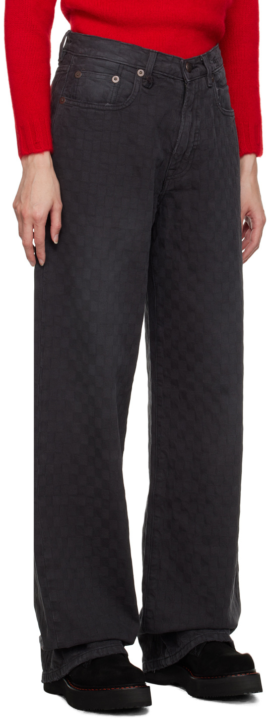 R13 D'arcy Jeans In Black