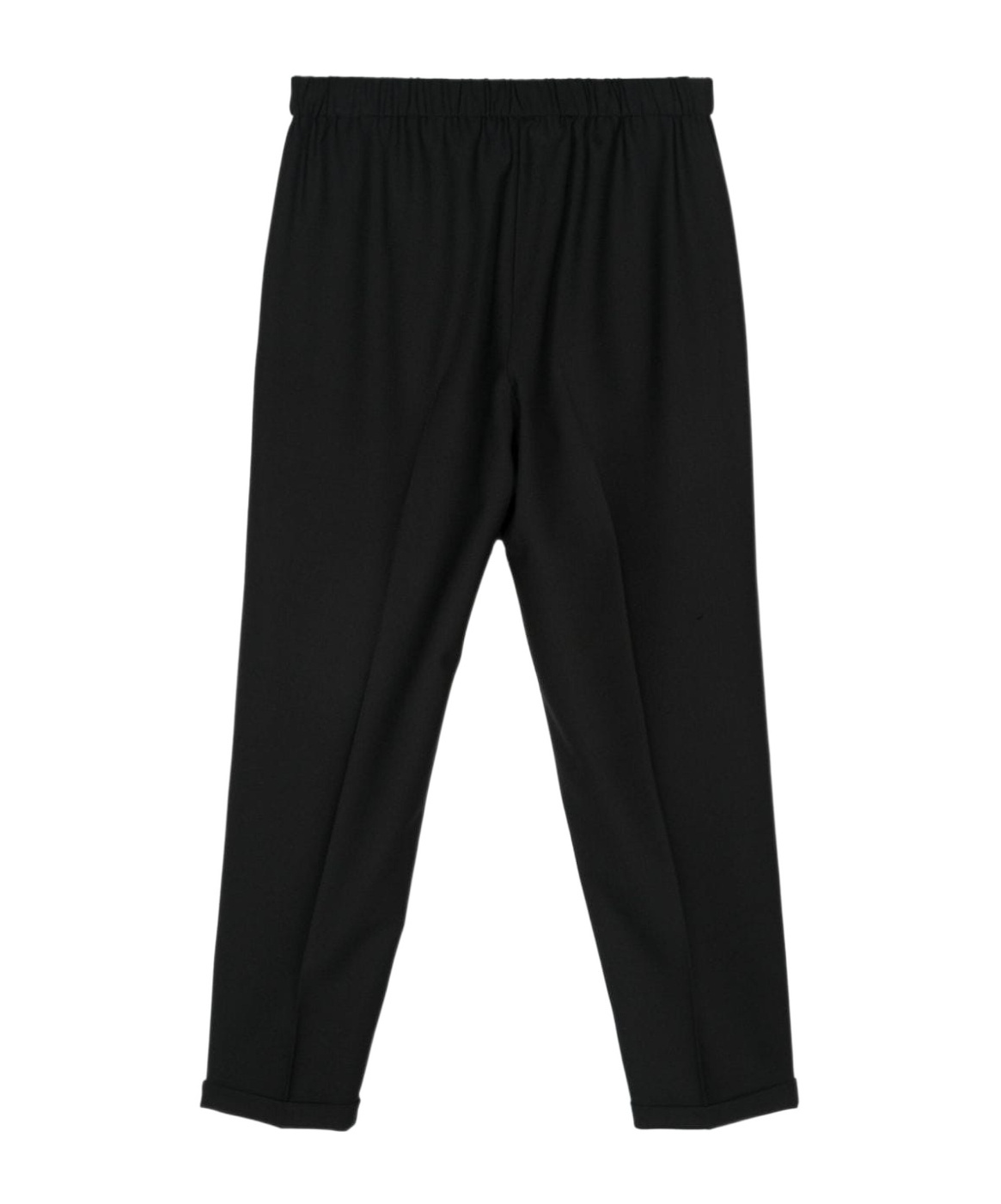 Antonelli Pressed-crease Trousers In Black