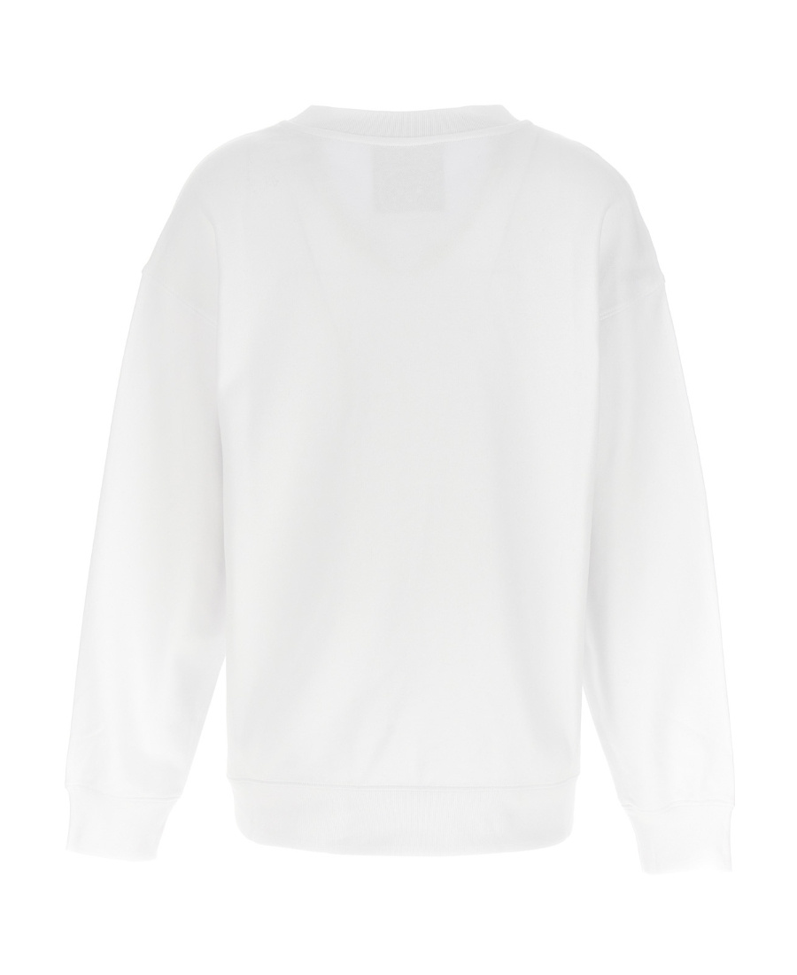 Moschino Couture Woman Sweatshirt White Size 8 Cotton In White