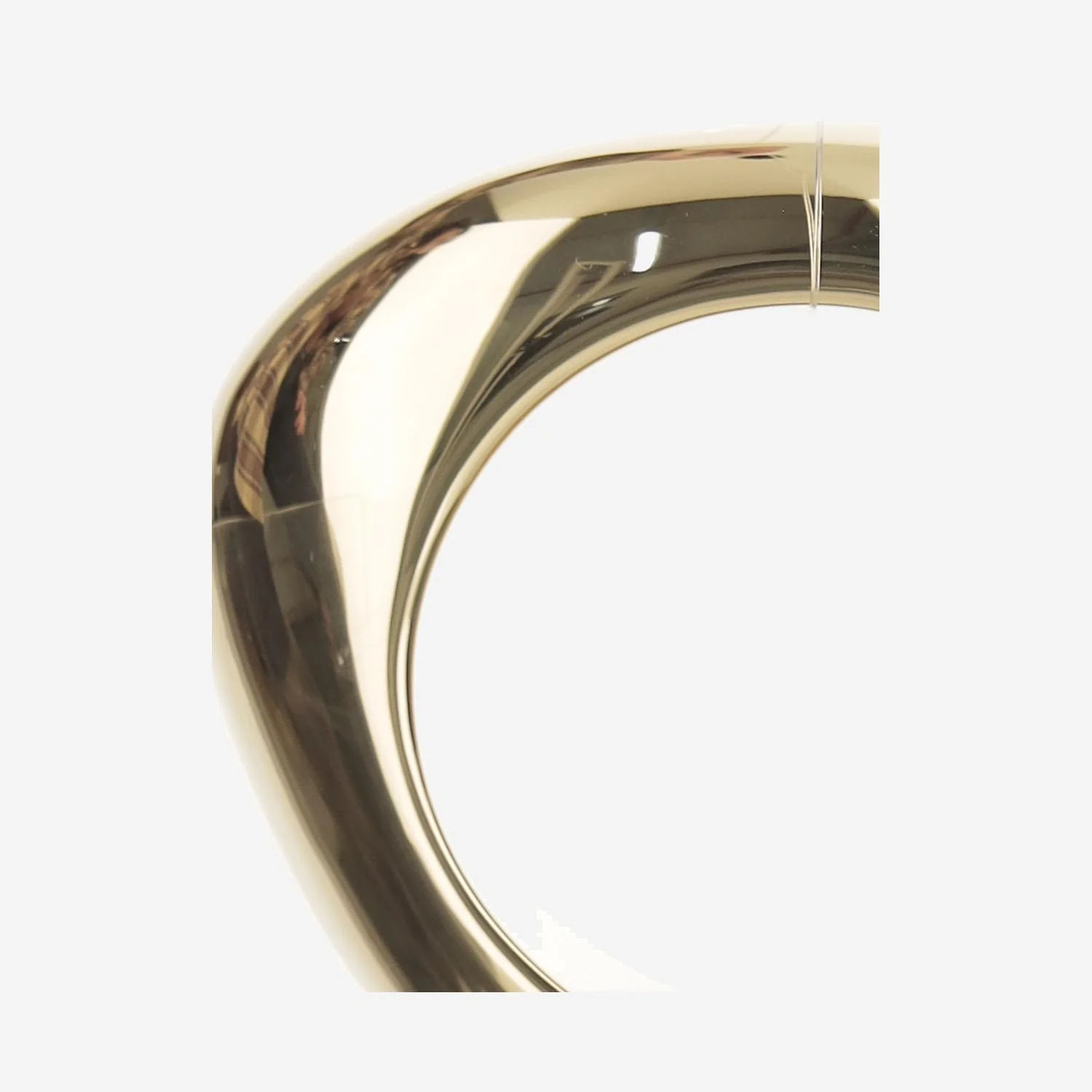 Saint Laurent Wave Bracelet In White