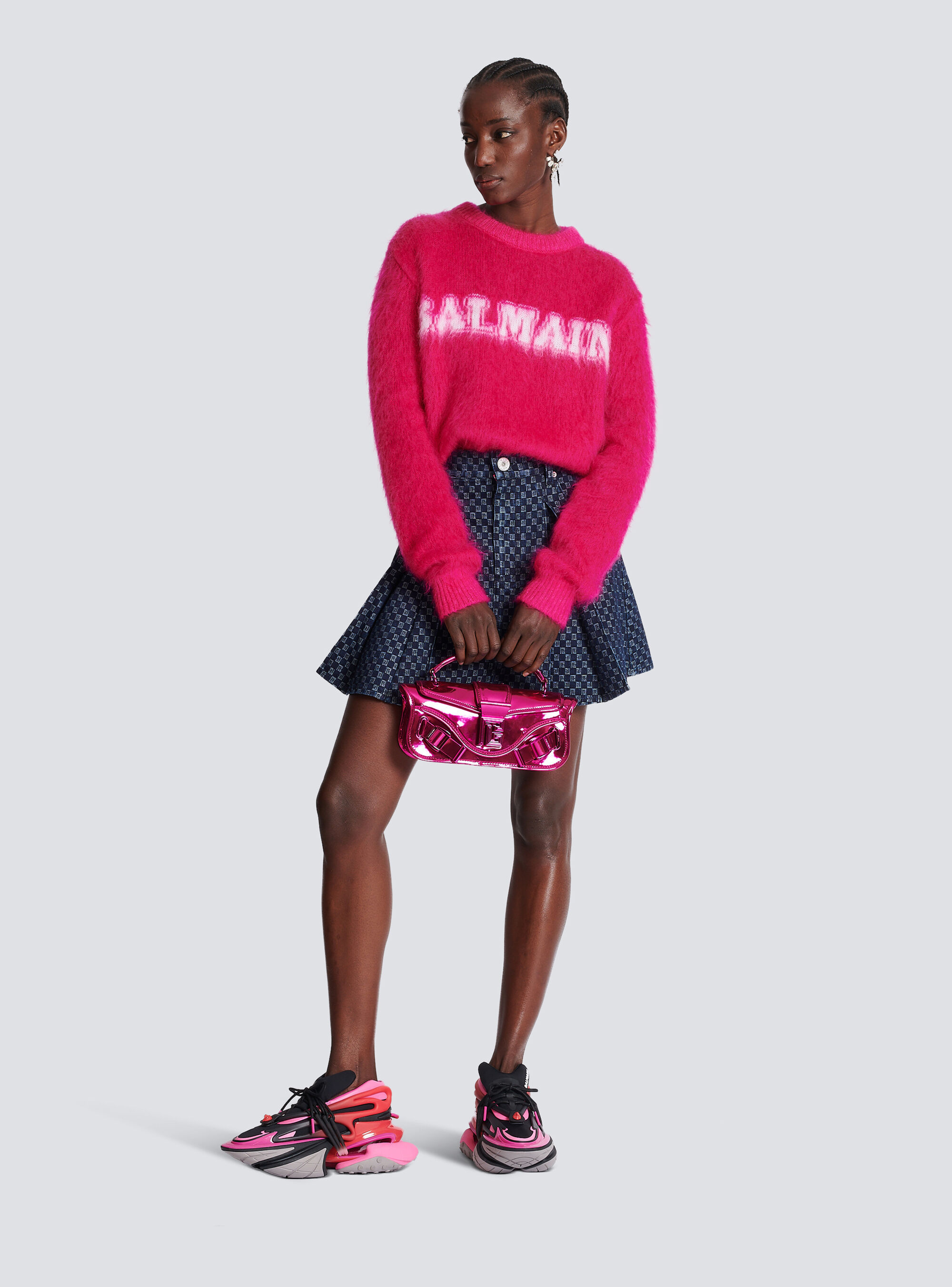 Balmain Sweaters In Pink