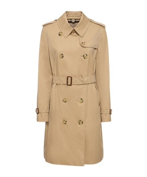 Burberry Kensington Medium And Long Style Windbreaker
