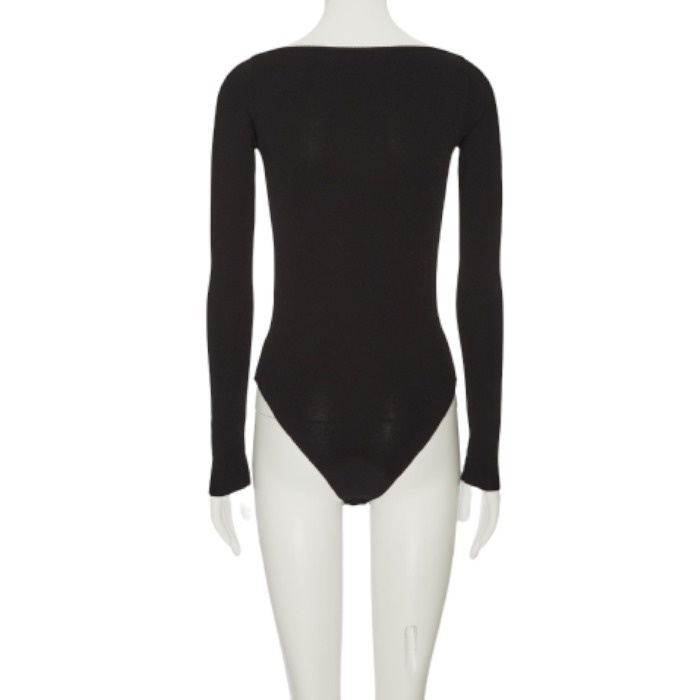 Valentino Tight Jumpsuit In Black