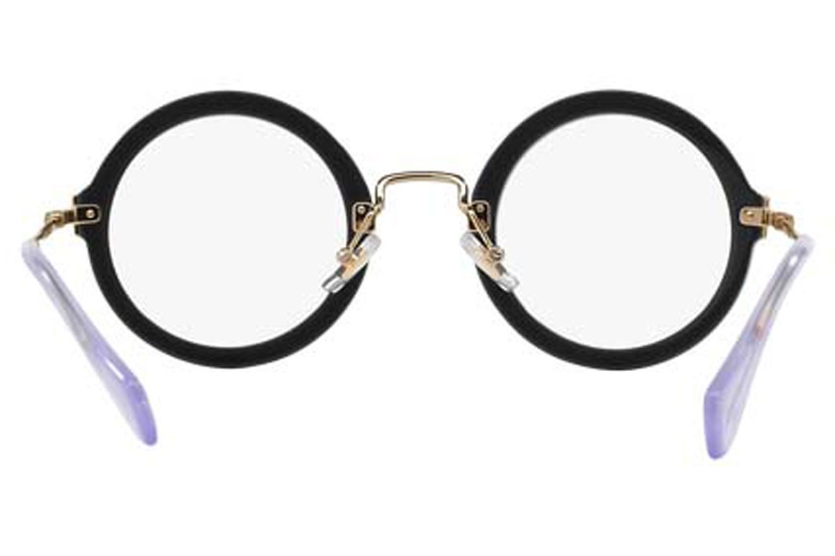 Miu Miu Logo Flat Mirror In Black