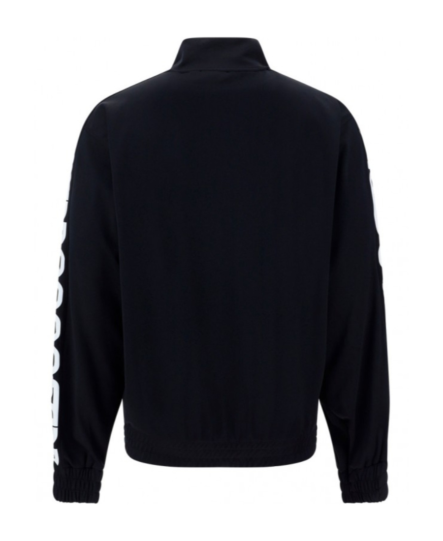 Gcds Logo-print Track Jacket In Black