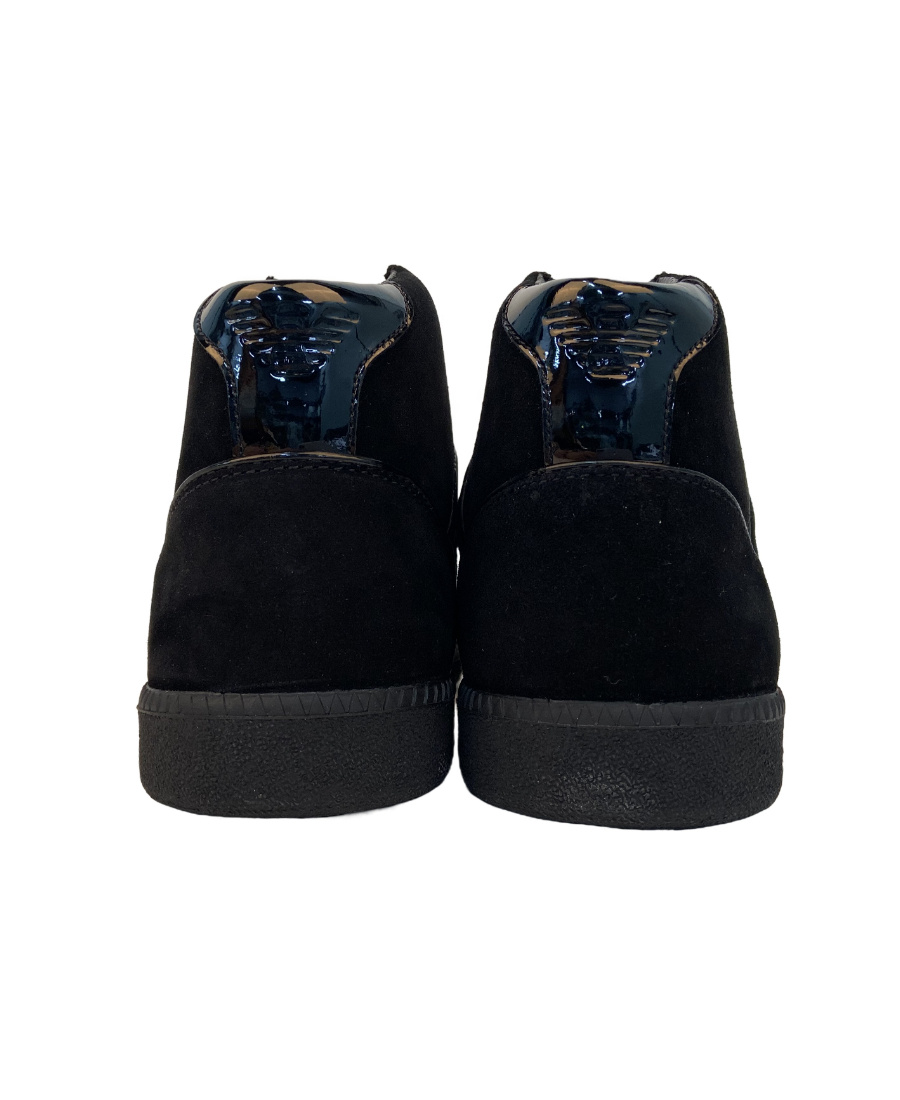 EMPORIO ARMANI LOGO DETAILS CASUAL SPORTS SHOES