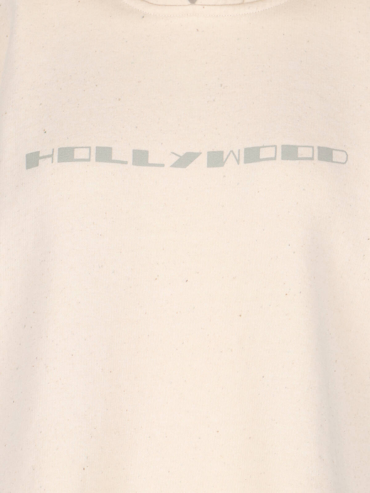 Rick Owens Drkshdw Graphic Print Hooded Sweatshirt In Nude