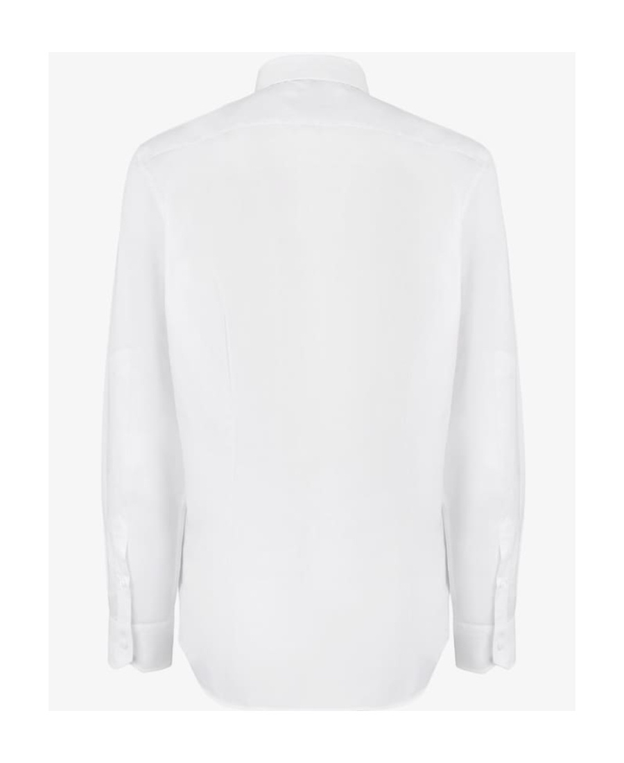 Fendi Long-sleeve Cotton Shirt In White