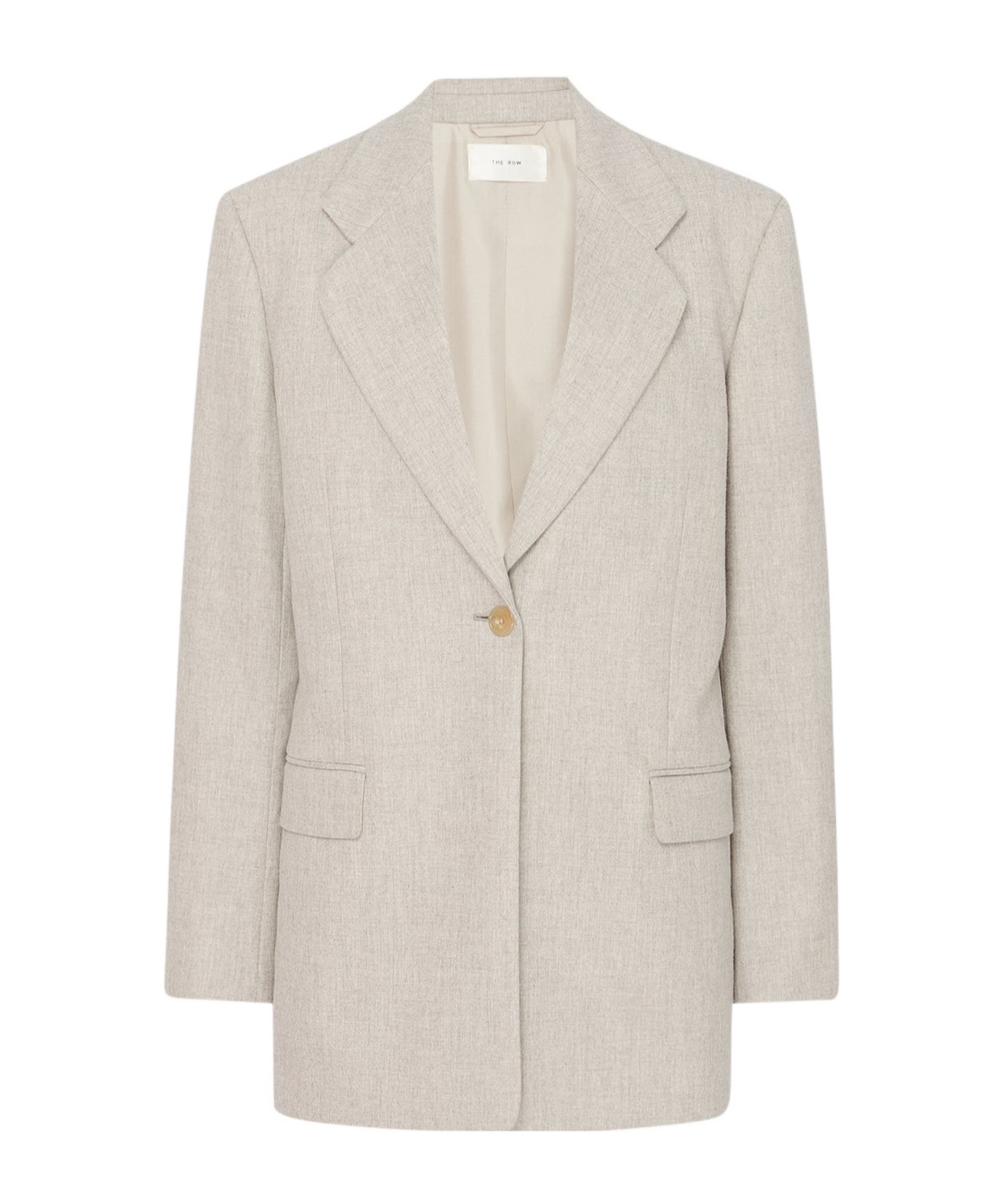 The Row Wool And Cashmere Suit Coat In Nude