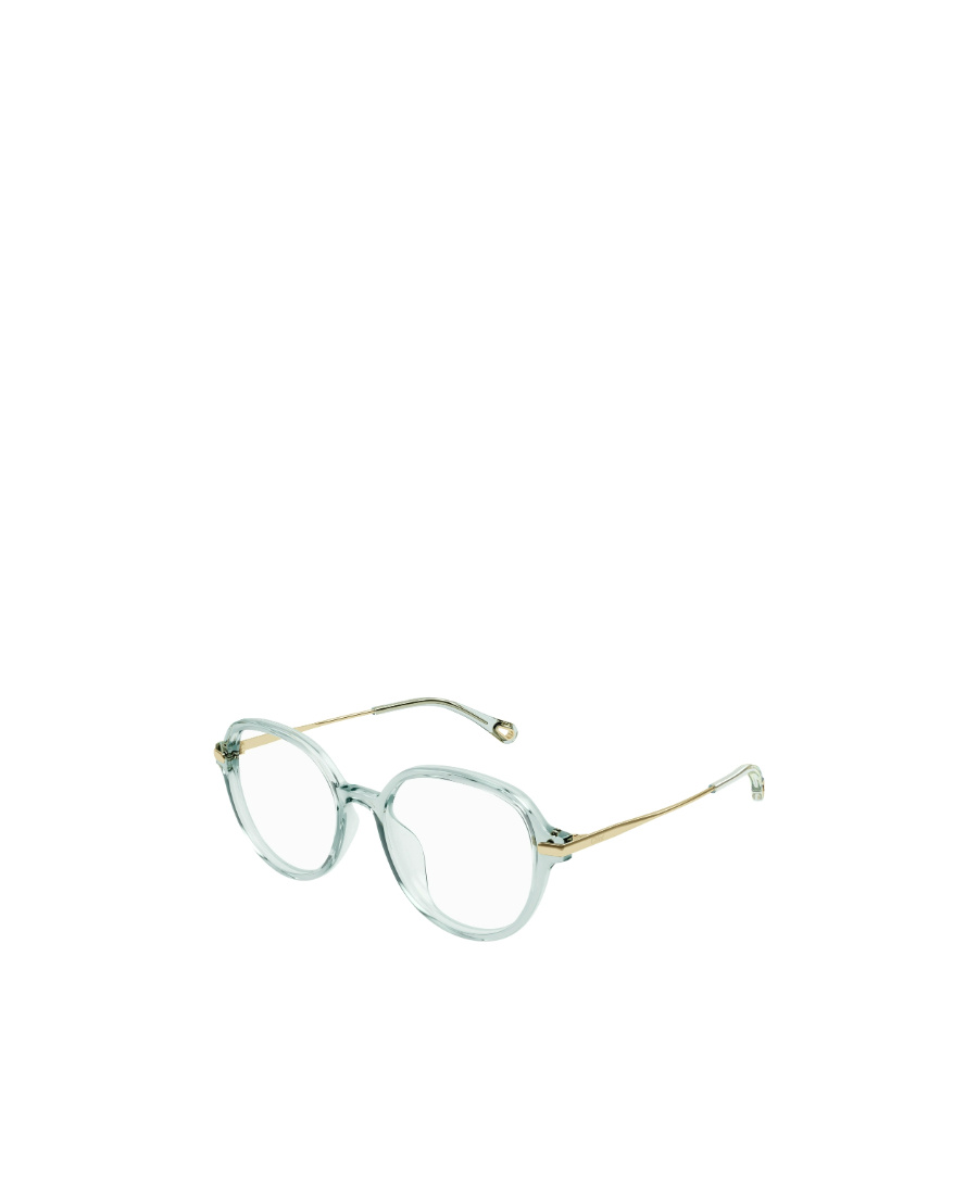 Chloé Eyewear Panthos Frame Glasses In White